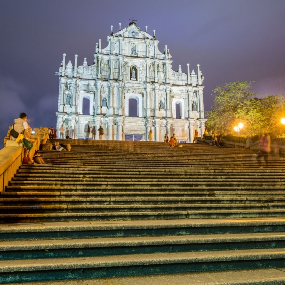 マカオ_聖ポール天主堂跡